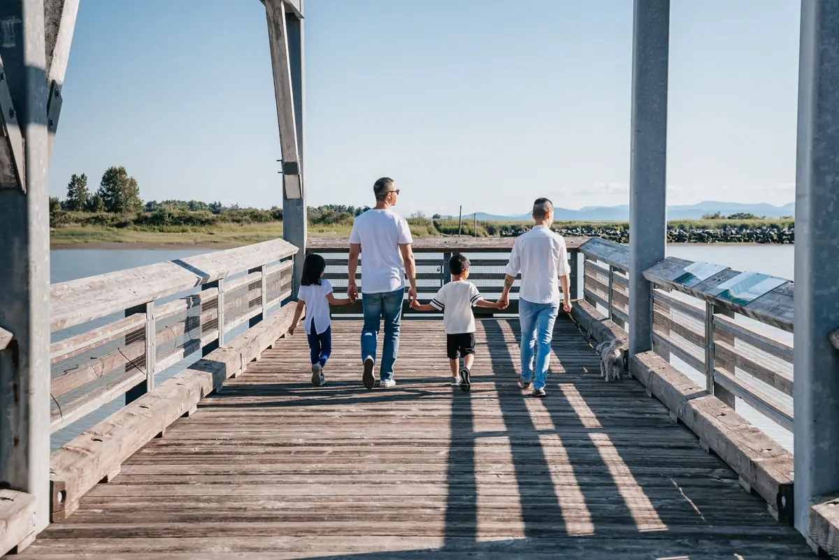 Balade en famille autour d'Amiens : 1,6 km de passerelles à Boves, 600 m PMR à Corbie